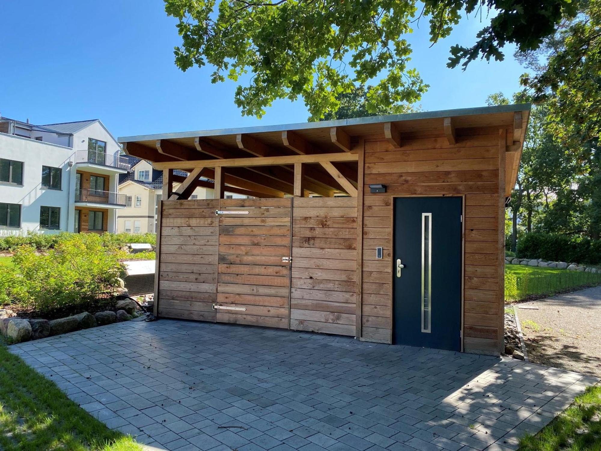 Ferienwohnung Auszeit In Den Parkvillen Carlota Und Candela Baabe Buitenkant foto